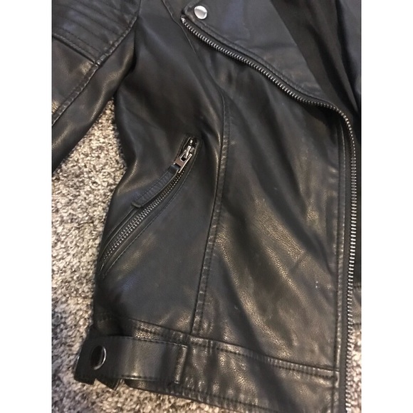 Topshop Rosa Biker Jacket - Picture 5 of 7
